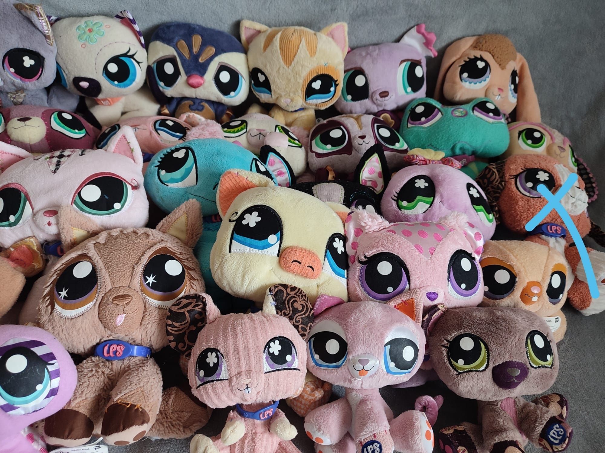 Mega Zestaw LPS littlest pet shop maskotki pluszaki