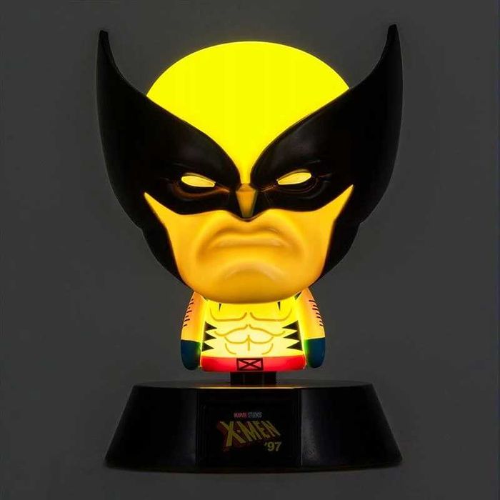 Lampka Gadżet MARVEL X-MEN WOLVERINE Icon Light '97 / 11CM Nowa Poznań