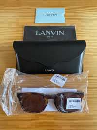 Nowe okulary przeciwsłoneczne Lanvin Havana kat. 2 LNV630S 214
