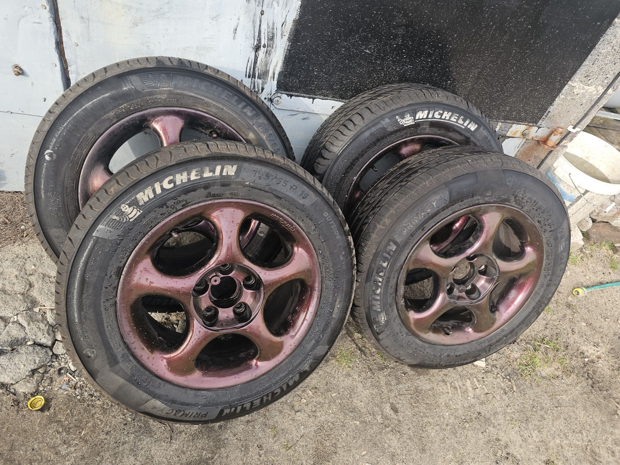 Opony michelin plus felgi