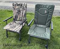Крісло карпове,туристичне,риболовне M Elektrostatyk Cuzo F8R