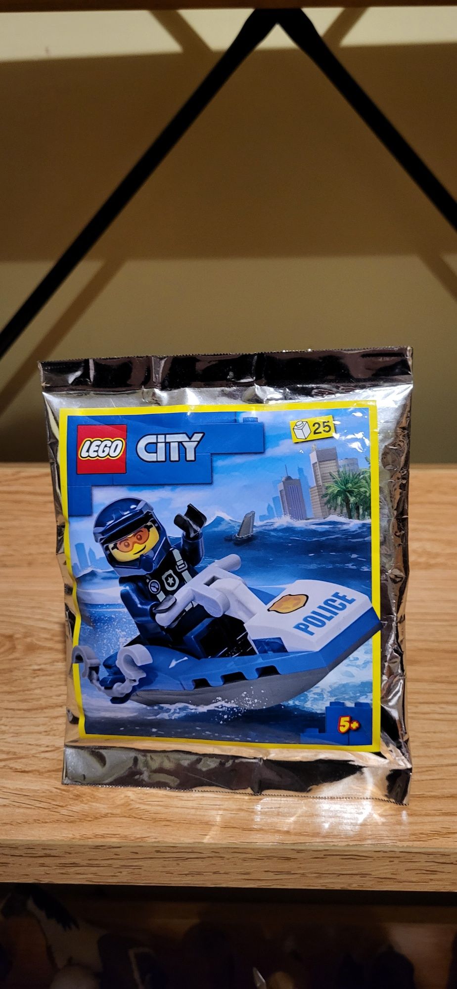 Lego City 952207 Policjant plus skuter wodny saszetka z klockami