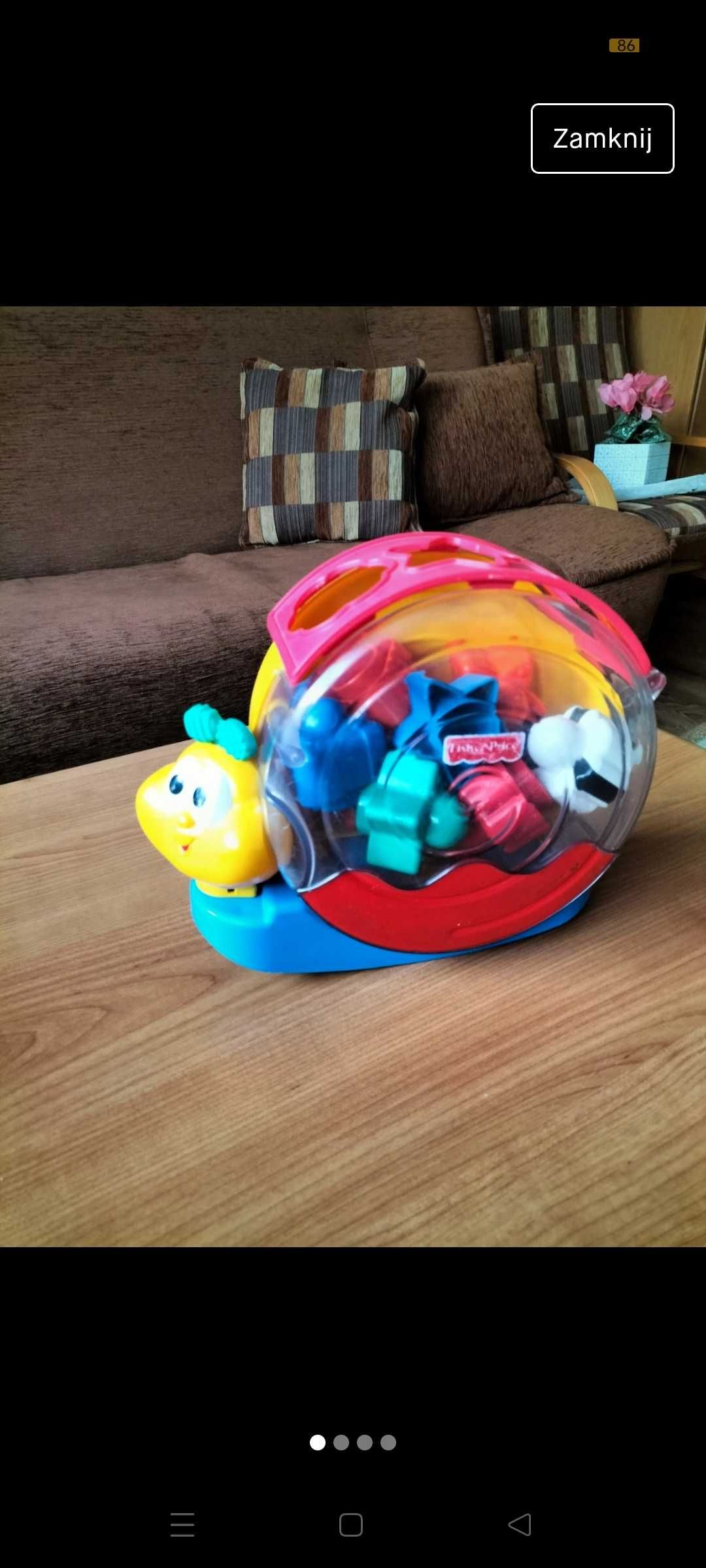 Ślimak Smakosz Klocków Fisher-Price