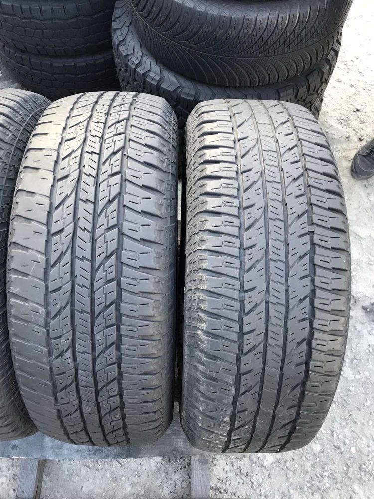 Yokohama 265/65r17 комплект резина шини б/у склад оригінал джип