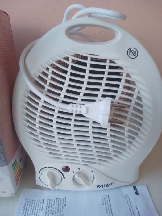 Тепловентилятор спіральний