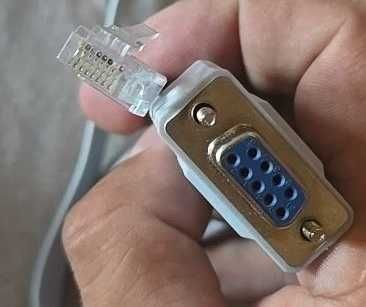 Консольний кабель DB9 RS-232 Serial to RJ45 console cable