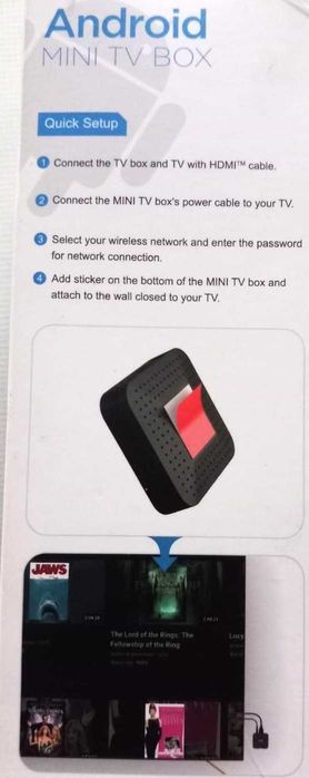 TV-приставка для телевізора Tanix TX1 Android 10 2/16 ГБ mini TV Box