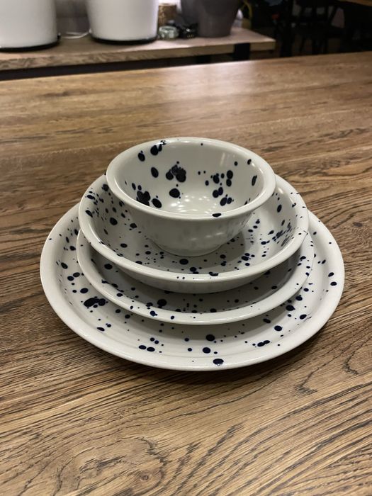 Talerz miska IKEA SILVERSIDA komplety