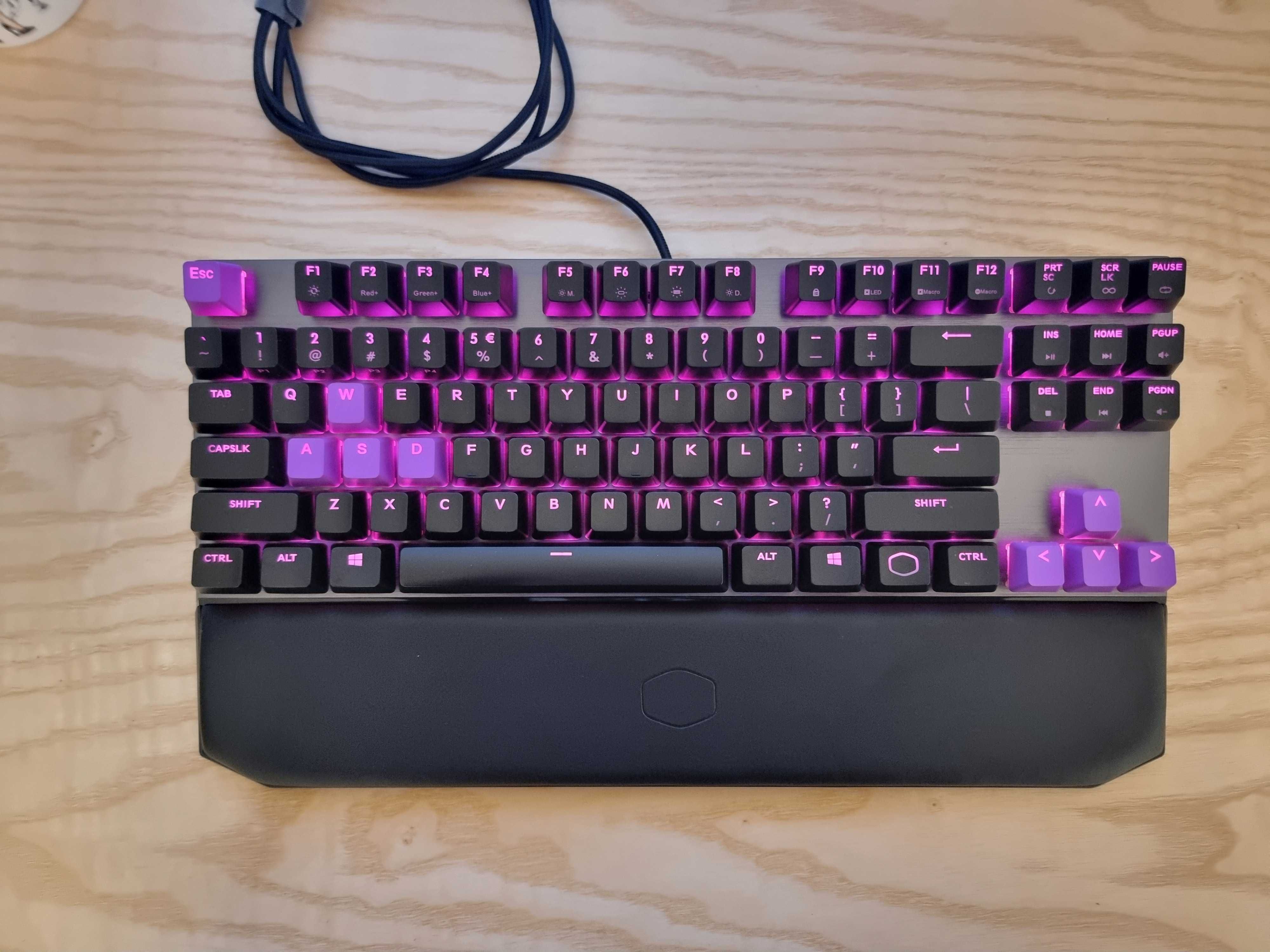 COOLER MASTER MASTKERKEYS MK 730 Cherry Brown klawiatura mechaniczna