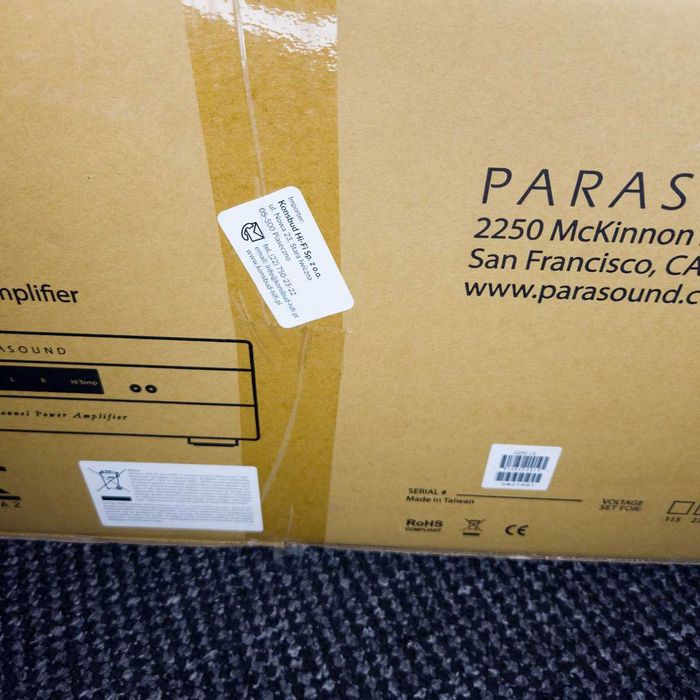 Końcówka Mocy Stereo Parasound 2250 v2 FABRYCZNIE NOWA