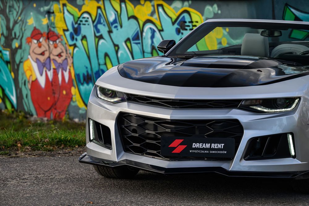 Wypożyczalnia ślub / lotnisko Camaro 6.2L V8 Cabrio 500KM ZL1 Body KIT