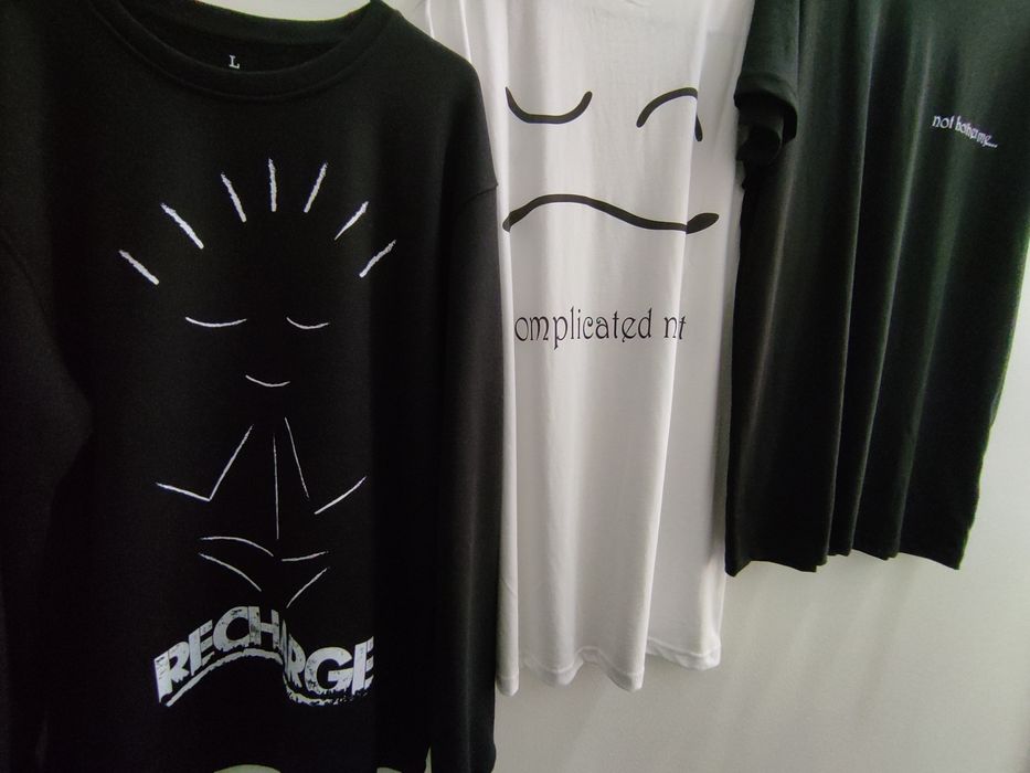 T-shirt / Sweatshirt 100% Algodão (artigos novos)