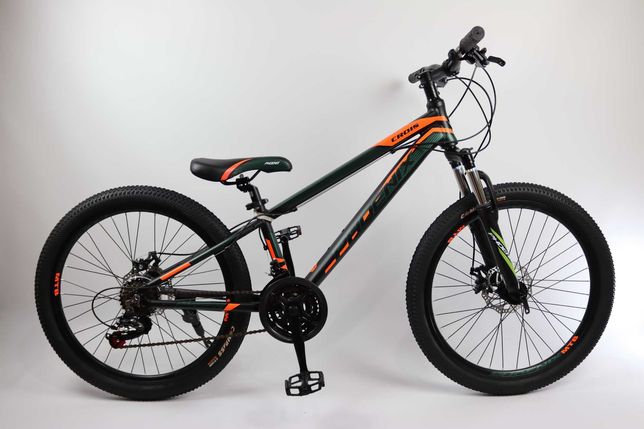 Подростковый алюминиевый велосипед Phoenix Crois 24 дюйма 12 рама