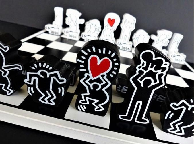 Keith Haring - xadrez
