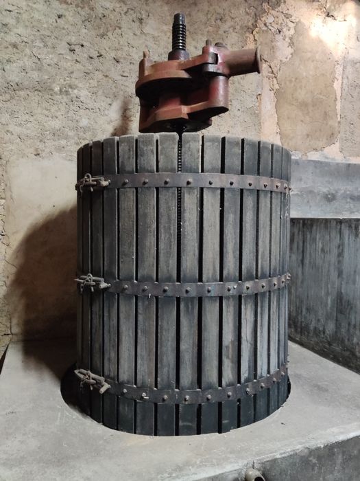 Prensa para lagar de vinho