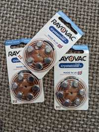 Батарейки для слуховых аппаратов Rayovac Crystal Clear Plus.