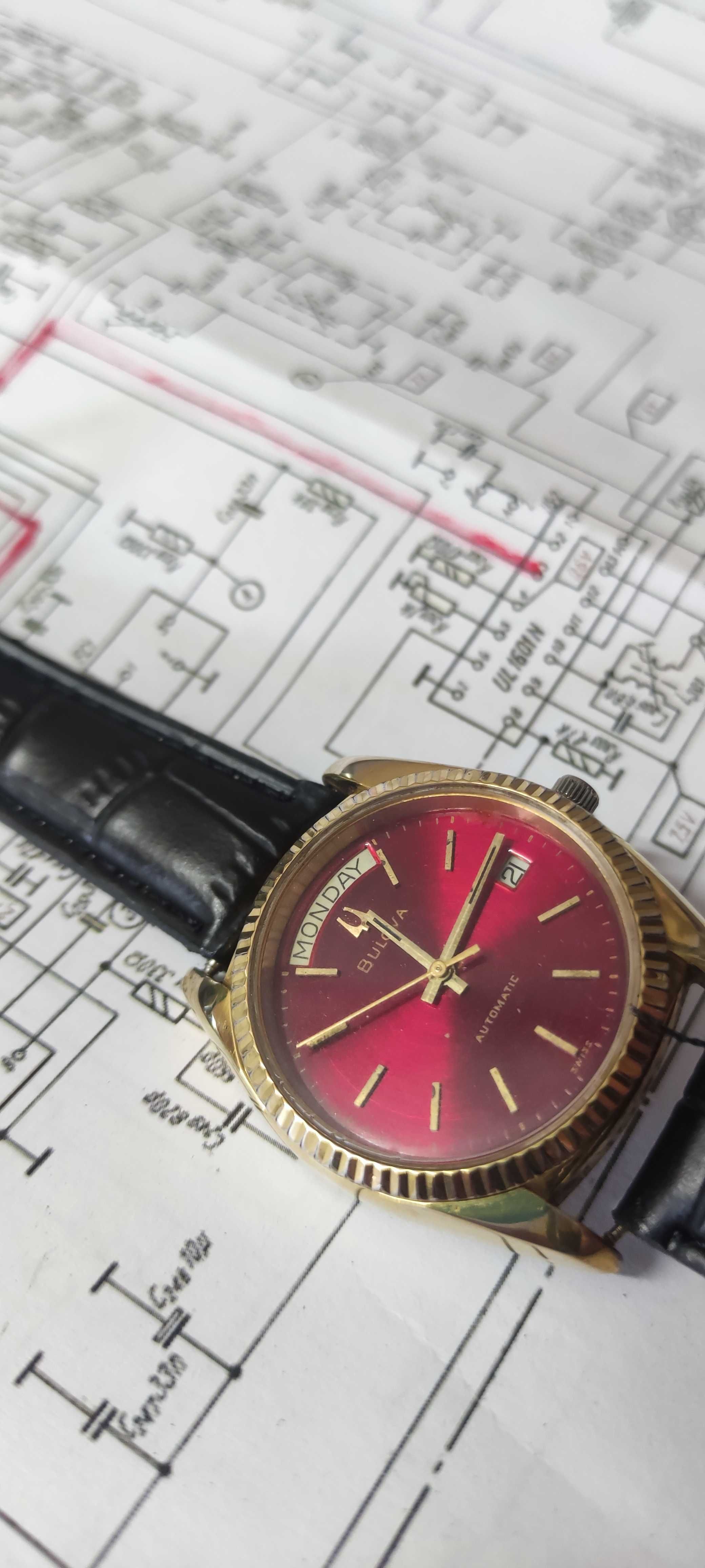 Bulova automatic w stylu Rolex zegarek męski made in swiss