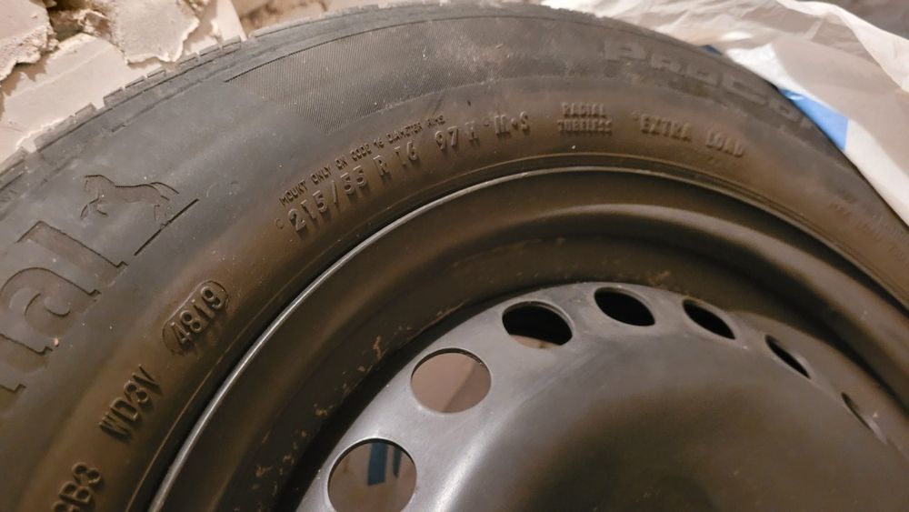 Продам резину з дисками R 16