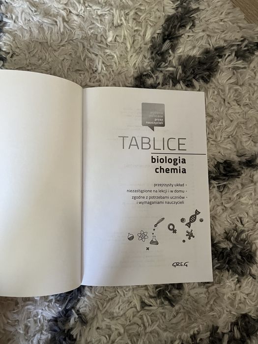 Tablice biologia chemia