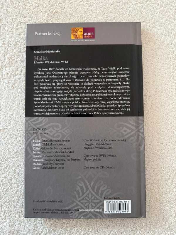 Opera Halka na płycie CD