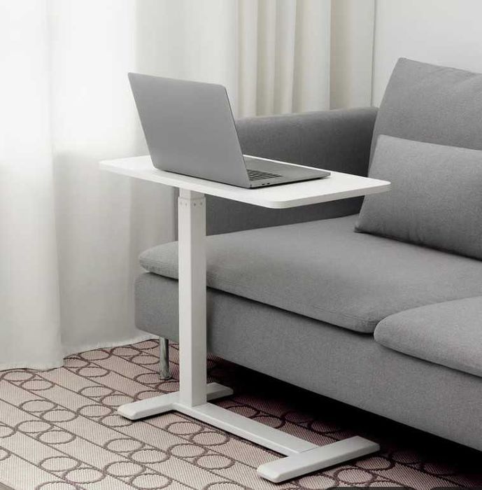 BOLLSIDAN
Mesa Suporte p/portátil, branco, 68x36 cm - sem uso