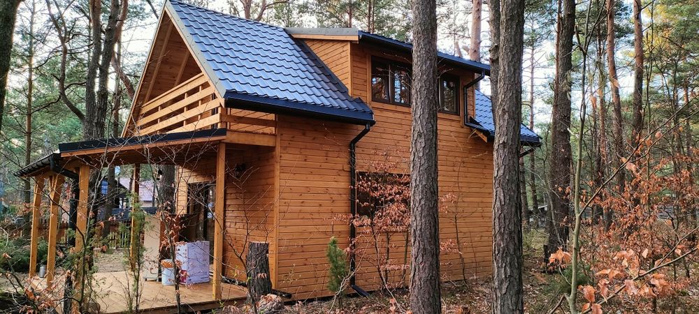 Dom Całoroczny na Zgloszenie WYKOŃCZONY 35m2 +35m  Mieszkalny 70m