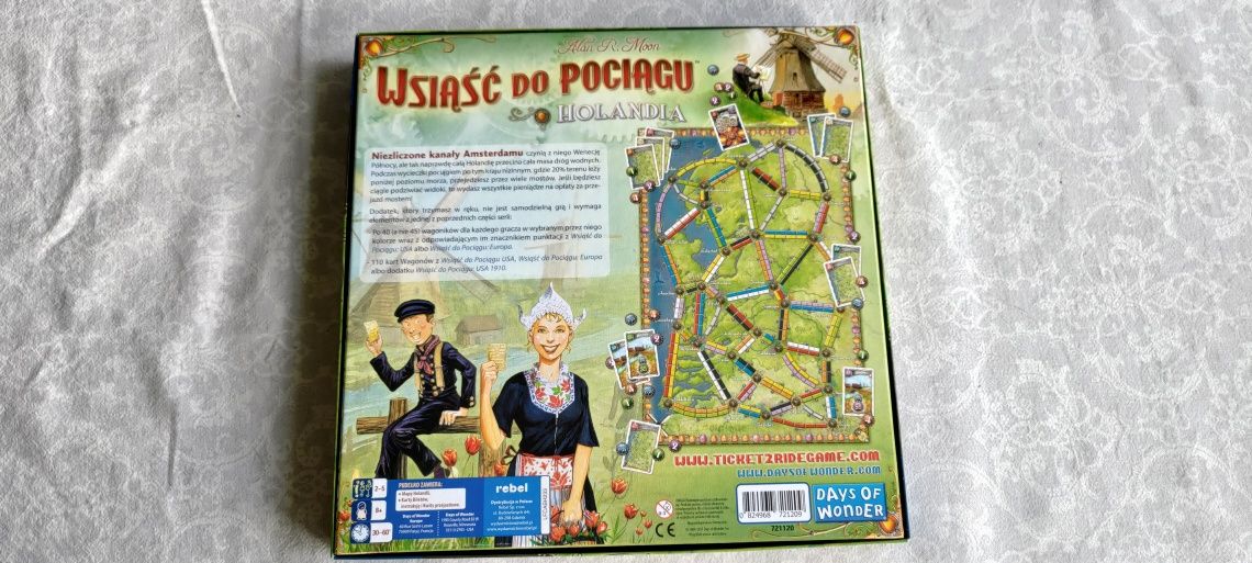 Wsiąść do pociągu: Holandia (kolekcja map 4)