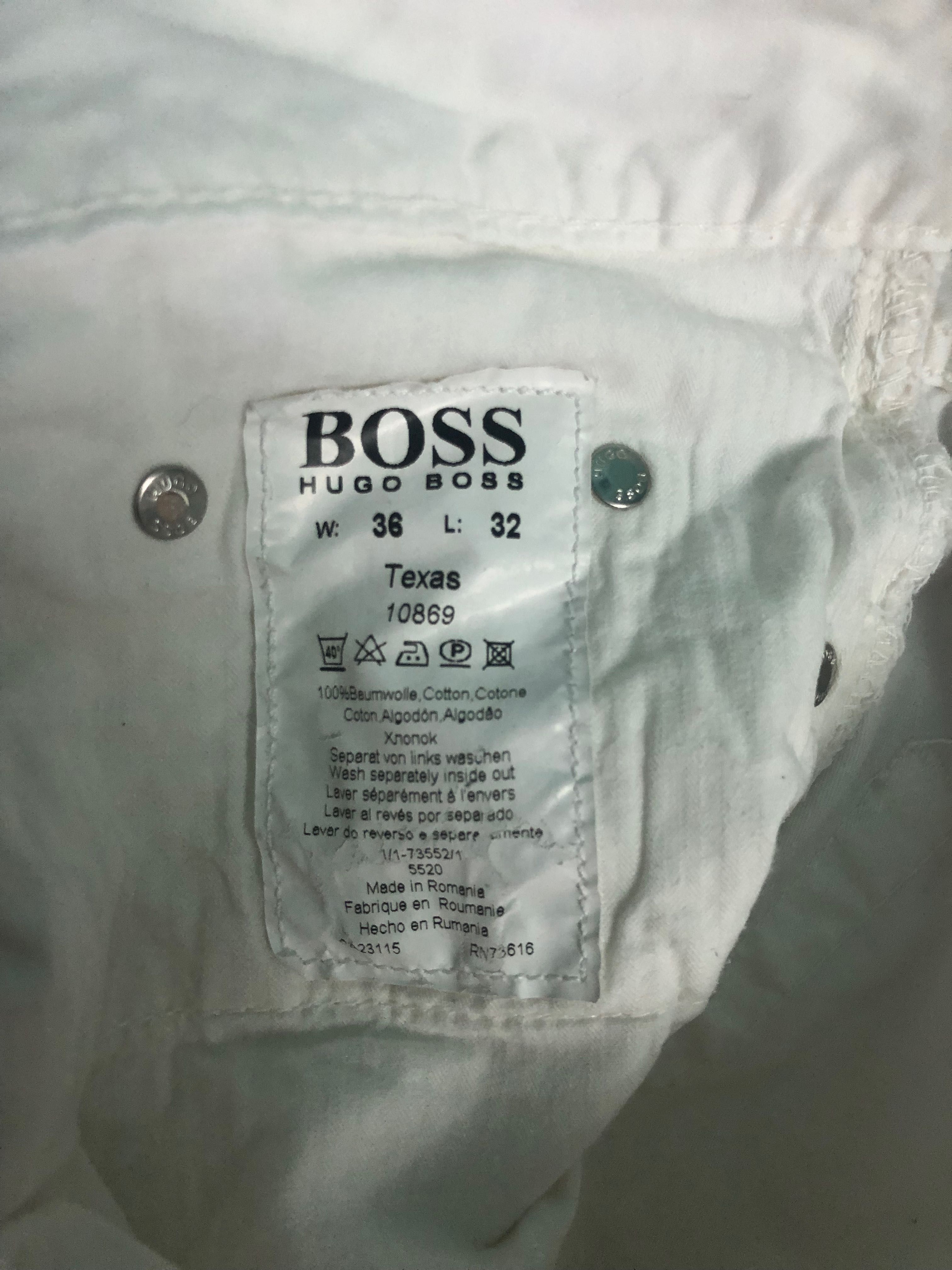 Продам белые джинсы Hugo Boss