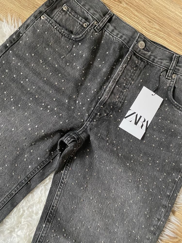 Nowe spodnie jeansowe zara