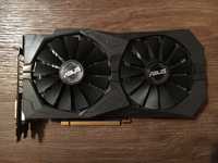 Видеокарта ASUS RX580 8gb мощная игровая