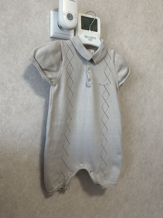 Ромпер сірий 9-12 міс