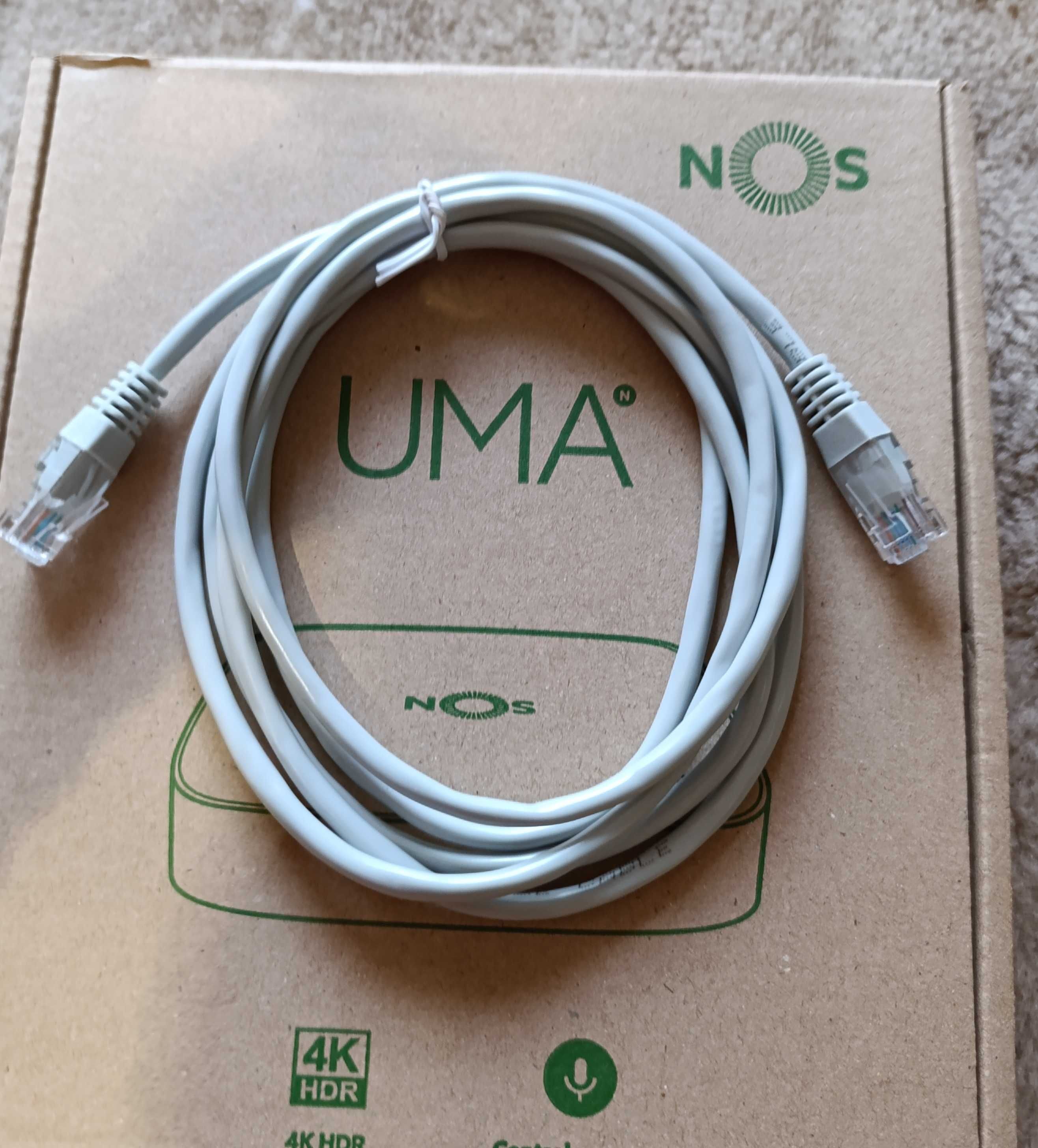 Conjunto  Cabo HDMI e Cabo alimentação para Descodificador TV - Novos