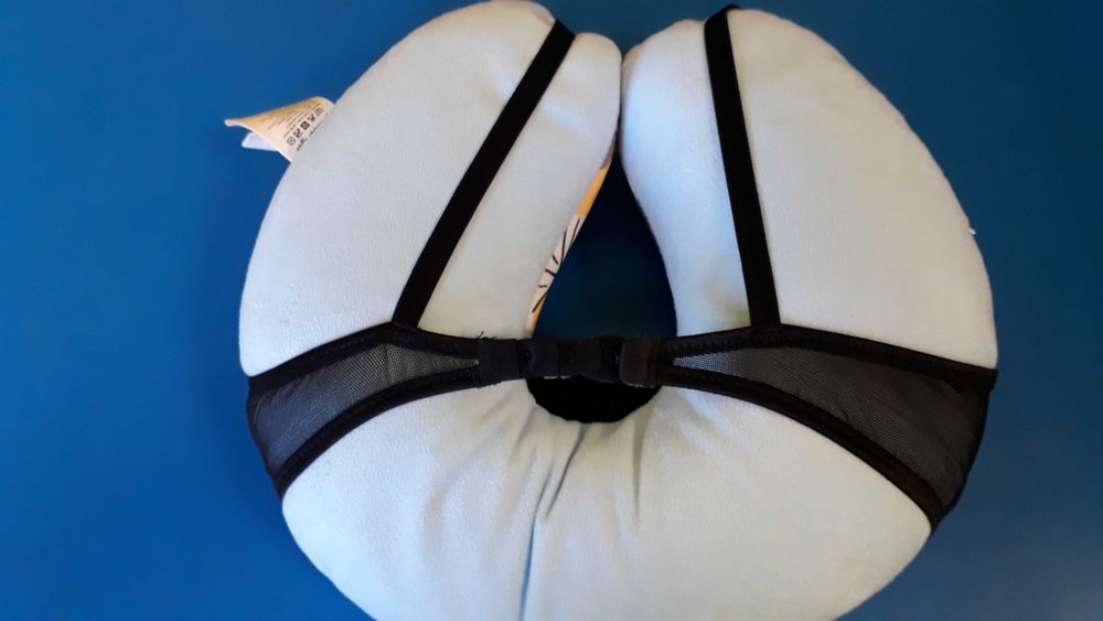 Czarny biustonosz bardotka rozmiar 75 B