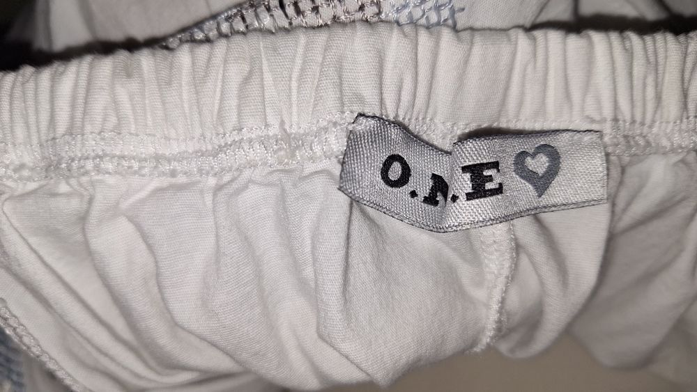 Bluzka odkryte ramiona Vintage haft M/L