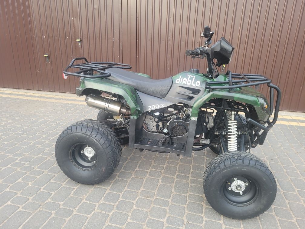 Quad atv Diablo 200 XXL 1+1 RATY! dowóz!