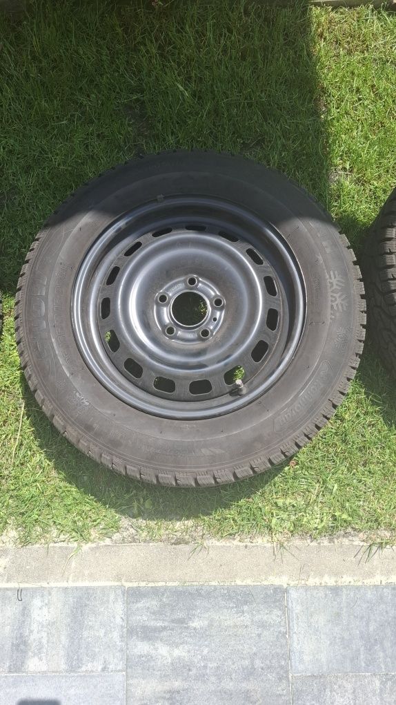 Praktycznie Nowe Opony zimowe Z felgami r15 5x108