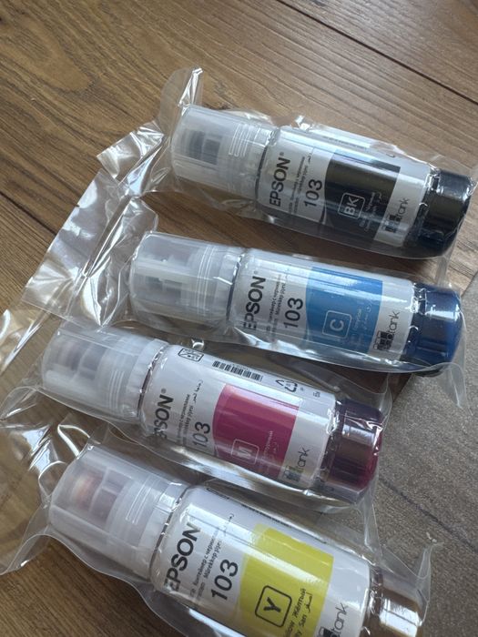 Tusz Epson EcoTank zestaw