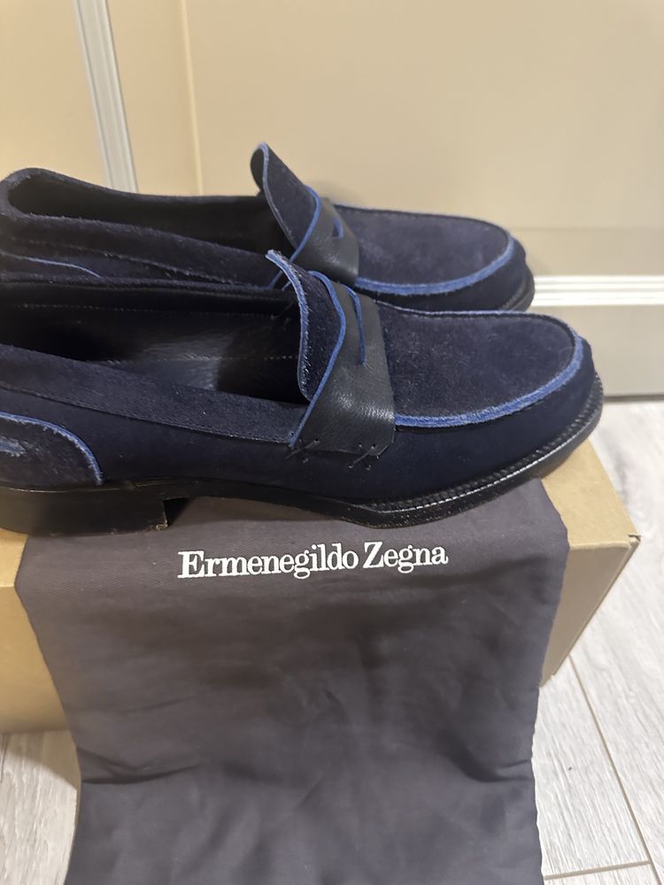 Ermenegildo Zegna туфли мужские оригинал Италия