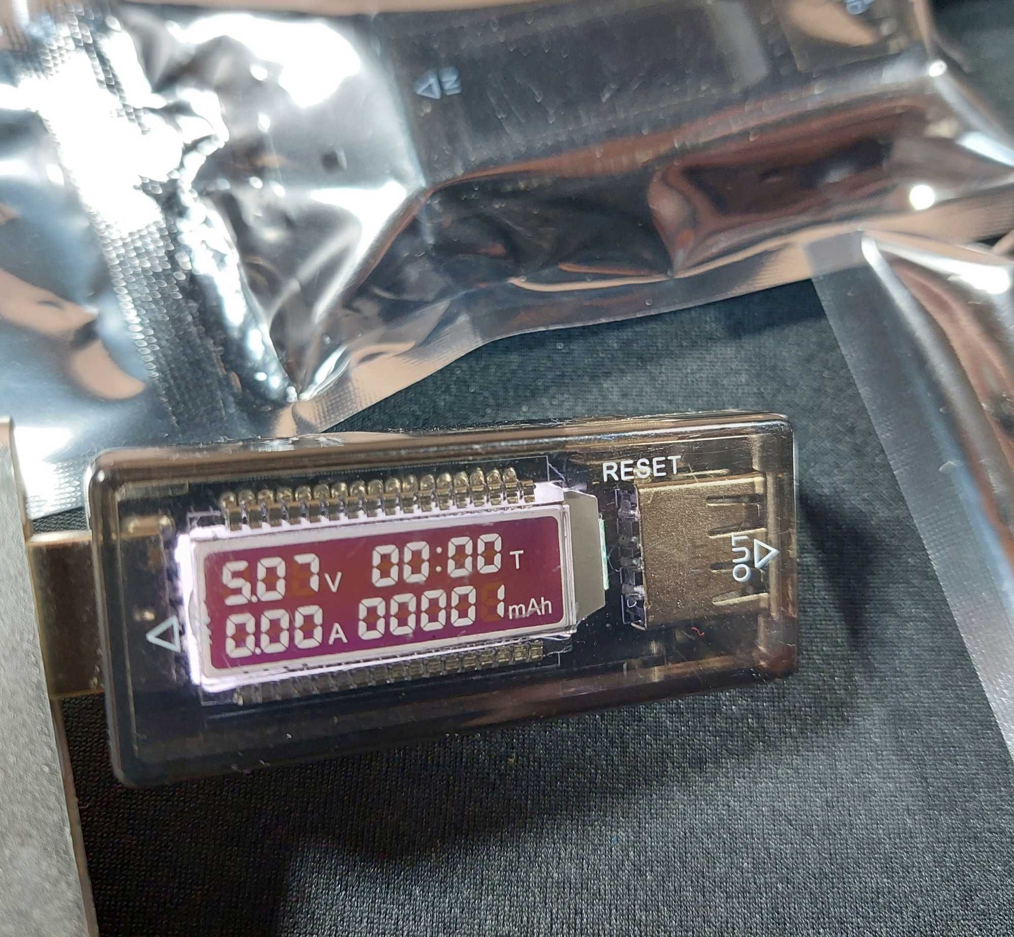 ЮСБ Тестер Keweisi KWS-V21 USB - вольтметр, амперметр, емкость