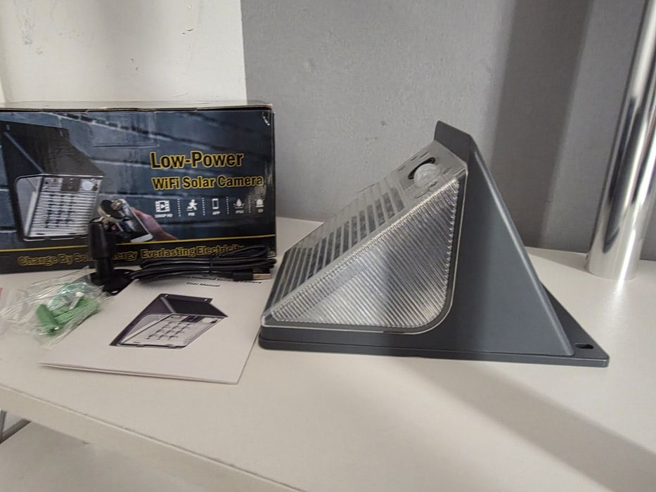 Kamera WiFi Zewnętrzna Kamera Solarna