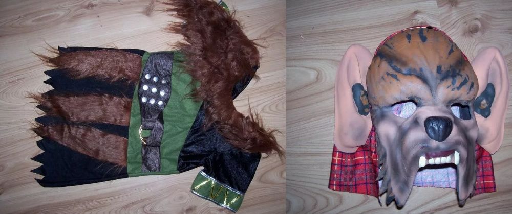 Strój wilkołak + maska