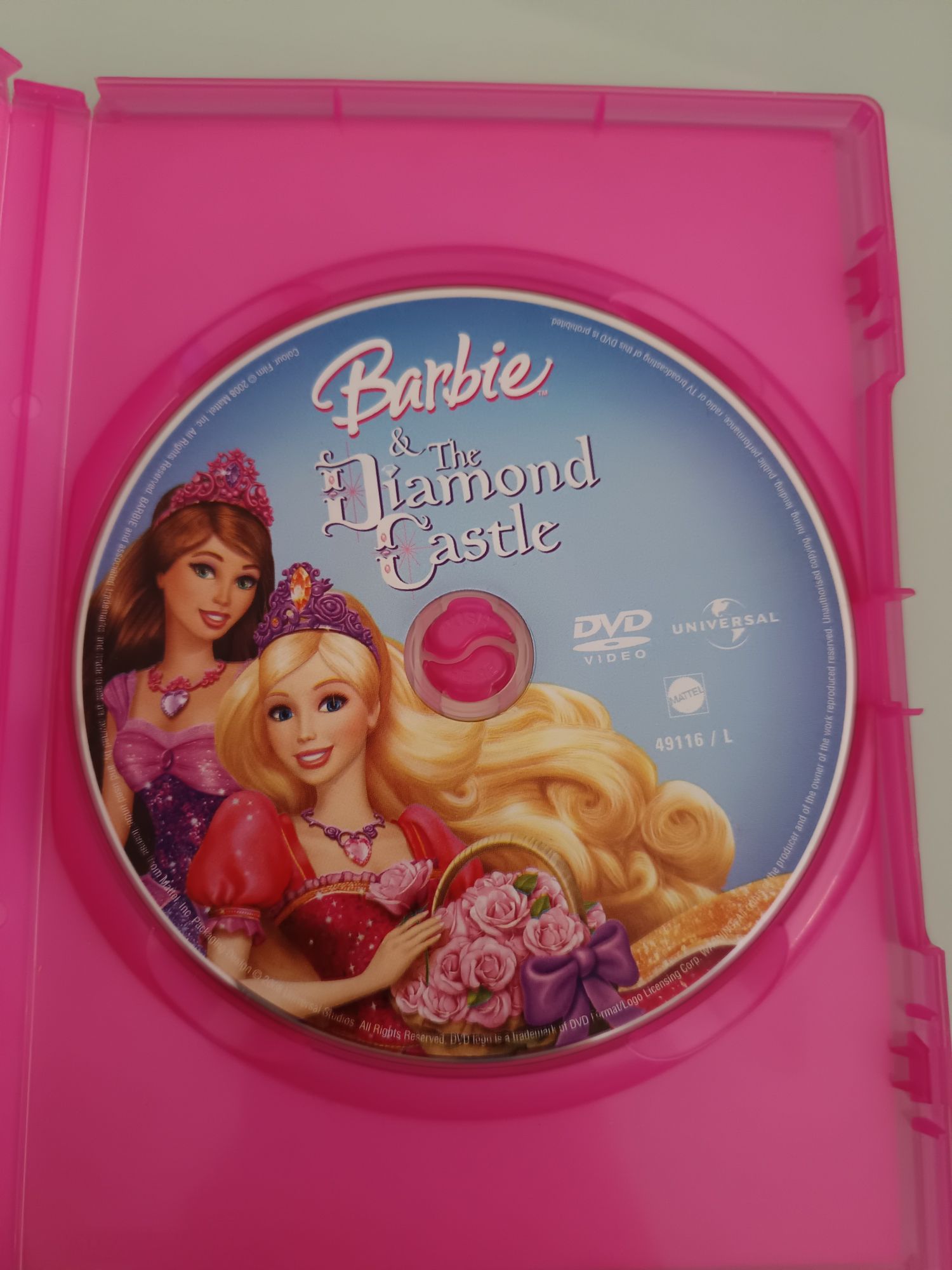 DVD Barbie e o castelo de diamante