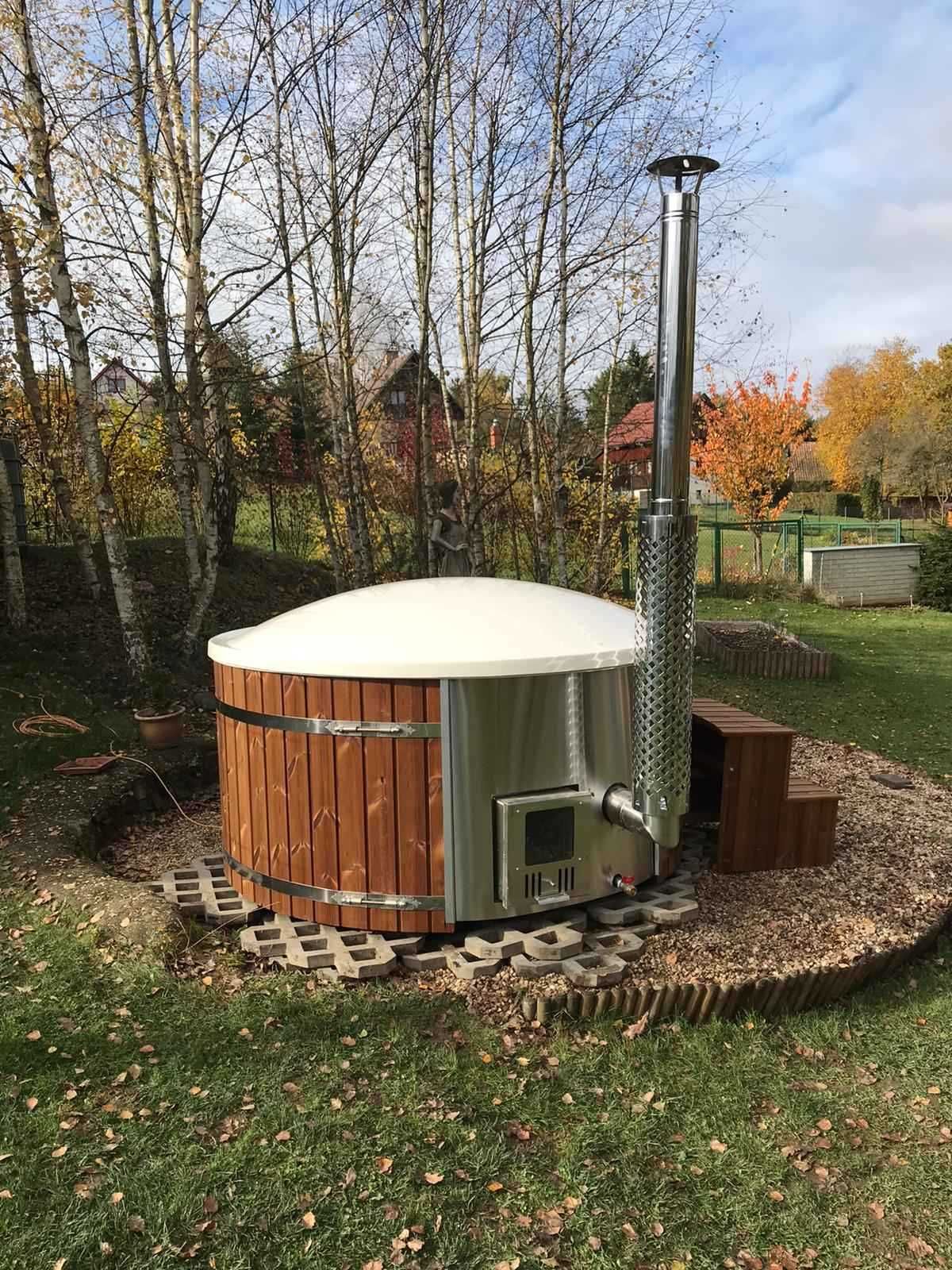 Bania ogrodowa, jacuzzi, led. Dostępne od ręki. Hot Tub.