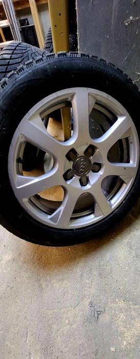 Felgi 5x112 audi a4 b8 r17 zimowe opony