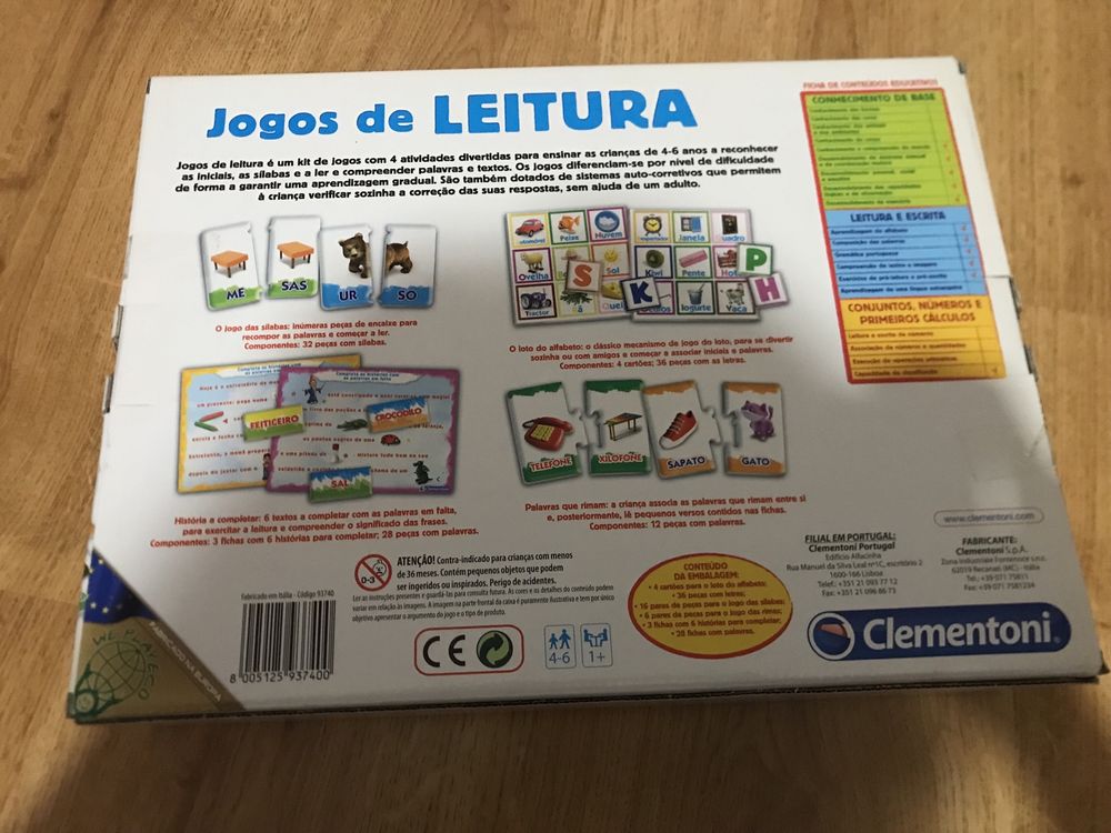 Jogos de Leitura - Clementoni