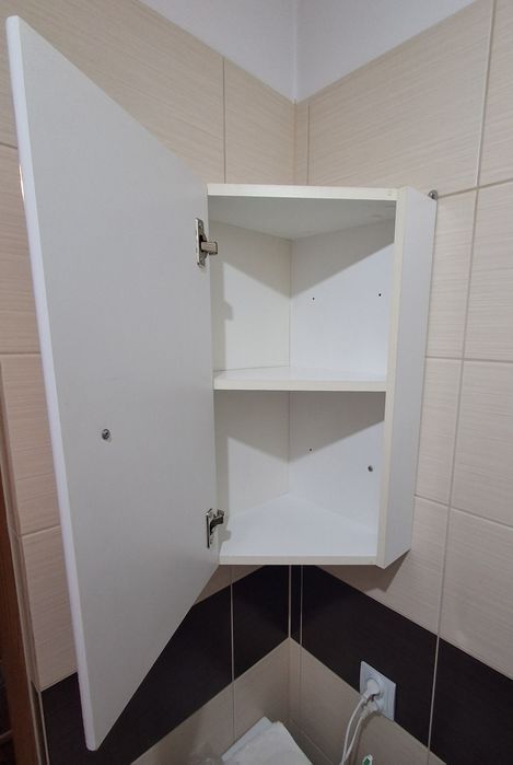 Szafka łazienkowa narożna