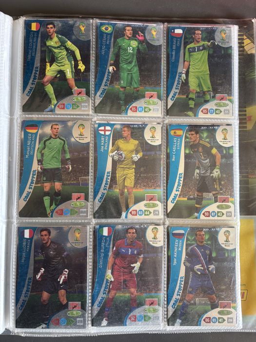 Fifa world cup Brasil 2014 Panini Adrenalyn XL karty piłkarskie