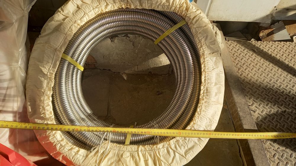 Шланг гофра для выхлопных газов генератора