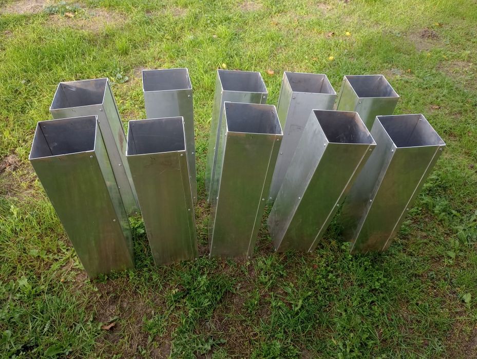 Słupki Szalunkowe wykonane z blachy aluminiowej