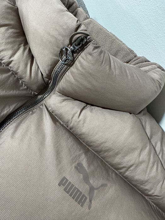 Жіночий пуховик S коричневий  | Теплий зимовий, новий